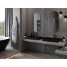 Mexen Loft oglindă ovală pentru baie 100 x 50 cm, ramă aurie - 9851-100-050-000-50