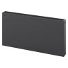 Mexen Flat CF22 fűtőtest 900 x 1400 mm, oldali csatlakozás, 3079 W, antracit - W422F-090-140-66