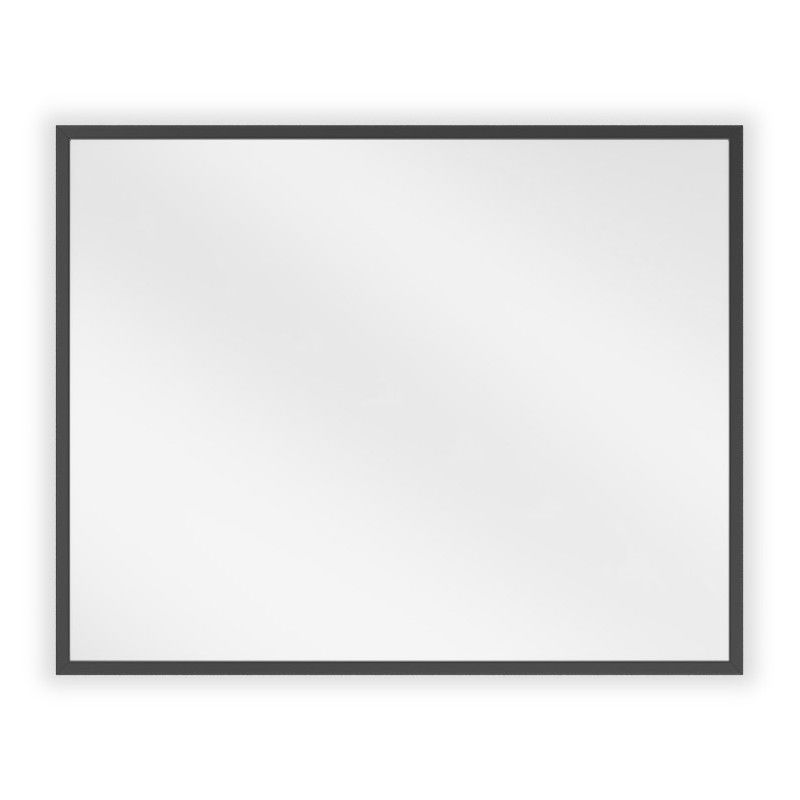 Mexen Loft oglindă de baie dreptunghiulară 50 x 40 cm, cadru negru - 9852-050-040-000-70