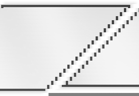 Mexen Loft téglalap alakú fürdőszobai tükör 60 x 40 cm, fekete keret - 9852-060-040-000-70