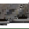 Mexen Loft oglindă de baie dreptunghiulară 60 x 50 cm, ramă aurie - 9852-060-050-000-50