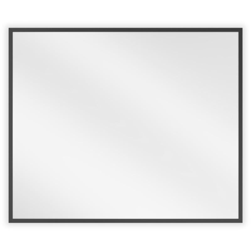 Mexen Loft oglindă de baie dreptunghiulară 60 x 50 cm, ramă neagră - 9852-060-050-000-70