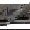 Mexen Loft oglindă baie dreptunghiulară 70 x 50 cm, cadru auriu - 9852-070-050-000-50