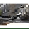 Mexen Loft oglindă baie dreptunghiulară 70 x 50 cm, cadru auriu - 9852-070-050-000-50