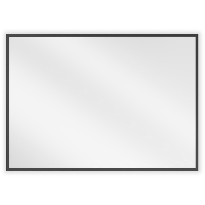 Oglindă baie dreptunghiulară Mexen Loft 70 x 50 cm, ramă neagră - 9852-070-050-000-70