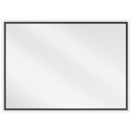Oglindă baie dreptunghiulară Mexen Loft 70 x 50 cm, ramă neagră - 9852-070-050-000-70