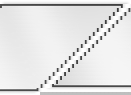 Mexen Loft oglindă de baie dreptunghiulară 70 x 50 cm, ramă neagră - 9852-070-050-000-70