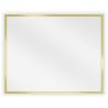 Mexen Loft téglalap alakú fürdőszobai tükör 50 x 40 cm, arany keret - 9852-050-040-000-50