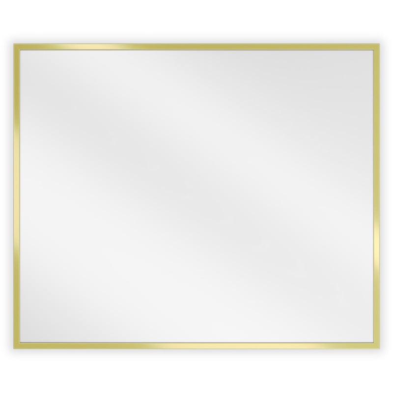 Oglindă de baie rectangulaă Mexen Loft 60 x 50 cm, ramă aurie - 9852-060-050-000-50
