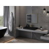 Mexen Loft oglindă de baie dreptunghiulară 80 x 60 cm, ramă aurie - 9852-080-060-000-50
