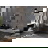 Mexen Loft oglindă dreptunghiulară pentru baie 80 x 60 cm, ramă aurie - 9852-080-060-000-50