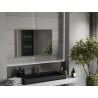 Oglindă de baie dreptunghiulară Mexen Loft 90 x 60 cm, ramă aurie - 9852-090-060-000-50