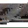 Mexen Loft oglindă baie dreptunghiulară 90 x 60 cm, ramă neagră - 9852-090-060-000-70