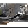 Mexen Loft oglindă baie dreptunghiulară 90 x 60 cm, ramă neagră - 9852-090-060-000-70
