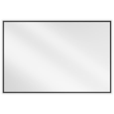 Mexen Loft téglalap alakú fürdőszobai tükör 90 x 60 cm, fekete keret - 9852-090-060-000-70