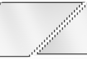 Mexen Loft oglindă de baie dreptunghiulară 90 x 60 cm, ramă neagră - 9852-090-060-000-70