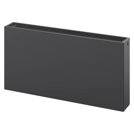 Mexen Flat CF33 lapos radiátor 400 x 1300 mm, oldalsó csatlakozás, 2056 W, antracit - W433F-040-130-66