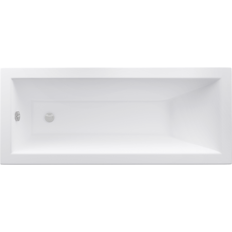 Mexen Cubik 130 x 70 cm-es téglalap alakú kád, fehér - 55031307000