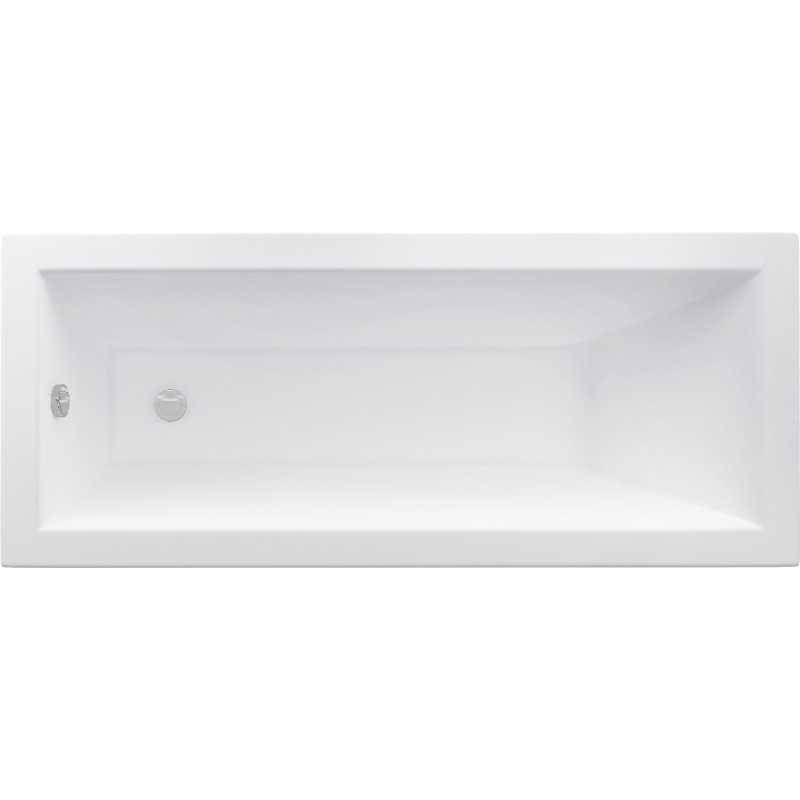 Mexen Cubik téglalap alakú kád 180 x 80 cm, fehér - 55031808000