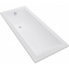 Mexen Cubik cadă dreptunghiulară 190 x 90 cm, albă - 55031909000