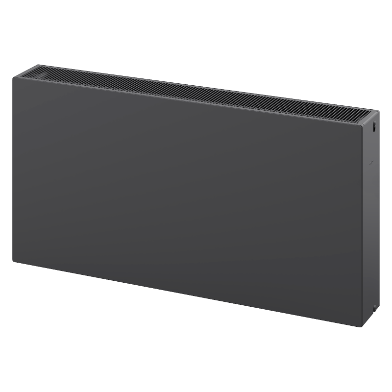 Mexen Flat CF33 panelradiátor 900 x 1000 mm, oldal csatlakozás, 3001 W, antracit - W433F-090-100-66