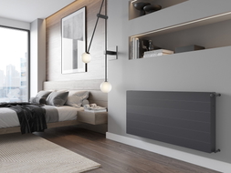 Mexen CL22 Line lapradiátor 400 x 1800 mm, oldalsó csatlakozás, 2049 W, antracit - W422L-040-180-66