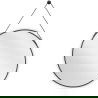 Mexen String oglindă rotundă baie 70 cm, ramă neagră - 9854-070-070-000-70