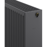 Mexen CV33 fűtőpanel 600 x 700 mm, alsó csatlakozás, 1634 W, antracit - W633-060-070-66