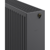 Mexen CV33 radiator cu panou 600 x 1200 mm, conectare inferioară, 2801 W, antracit - W633-060-120-66