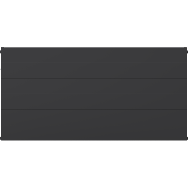 Mexen Line CL22 lapradiátor 600 x 900 mm, oldalsó csatlakozás, 1424 W, antracit - W422L-060-090-66