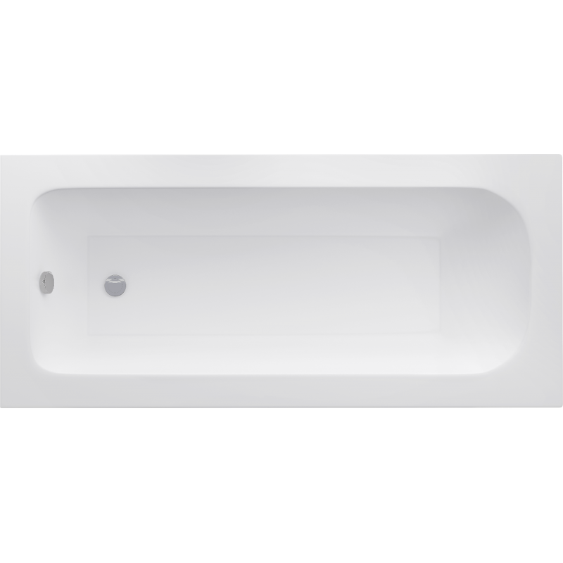 Mexen Vega cadă dreptunghiulară 180 x 90 cm cu placare, albă - 55011809000X