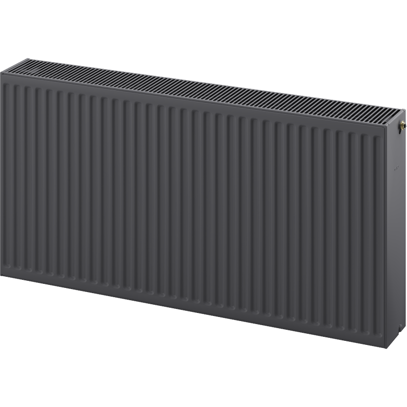 Mexen CV33 fűtőtest 600 x 2800 mm, alsó csatlakozással, 6537 W, antracit - W633-060-280-66