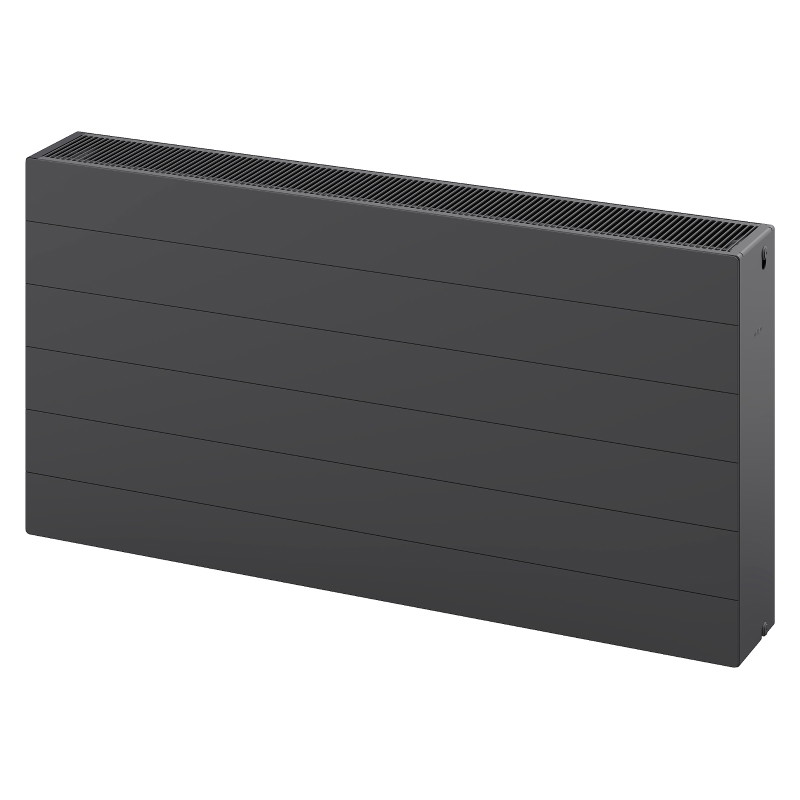 Mexen CL33 Line lapos radiátor 300 x 400 mm, oldalsó csatlakozás, 496 W, antracit - W433L-030-040-66