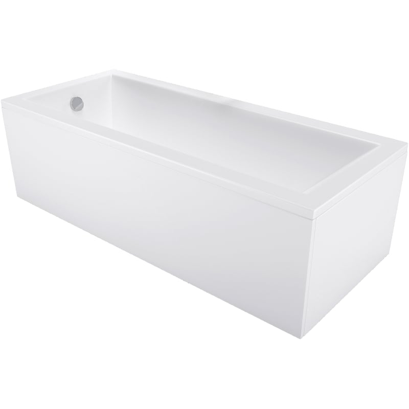 Mexen Cubik cabină de baie dreptunghiulară 130 x 70 cm cu mască, albă - 55031307000X