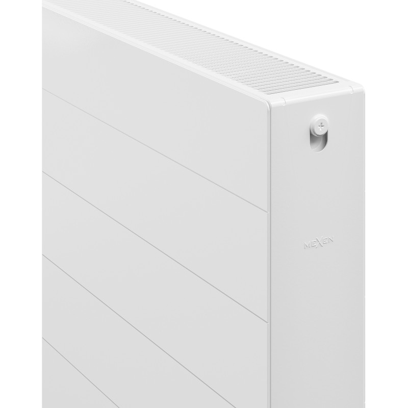 Mexen CL22 Line lemezradiátor 400 x 900 mm, oldalsó csatlakozás, 1024 W, fehér - W422L-040-090-00