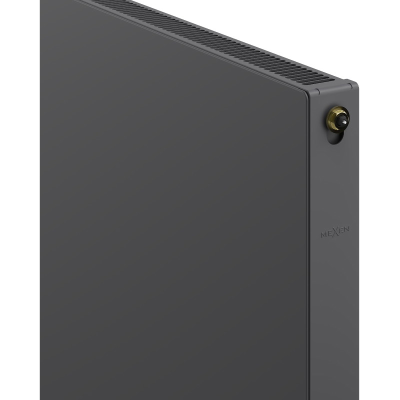 Mexen CVF11 Flat lapradiátor 300 x 900 mm, alsó csatlakozás, 409 W, antracit - W611F-030-090-66
