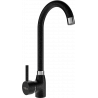 Mexen Telma baterie de bucătărie, neagră cu pete - 670200-76