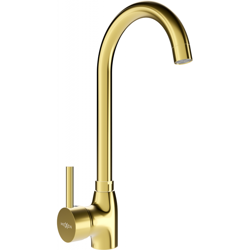 Mexen Telma baterie de bucătărie, Aurie - 670200-50
