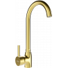 Mexen Telma baterie de bucătărie, auriu - 670200-50
