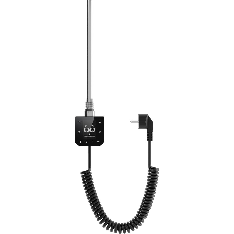 Mexen FA-F elektromos fűtőtest Wi-fivel, 300 W, fekete - W953-0300-70