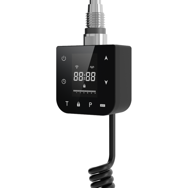 Mexen FA-F elektromos fűtőtest Wi-Fi-vel, 300 W, fekete - W953-0300-70