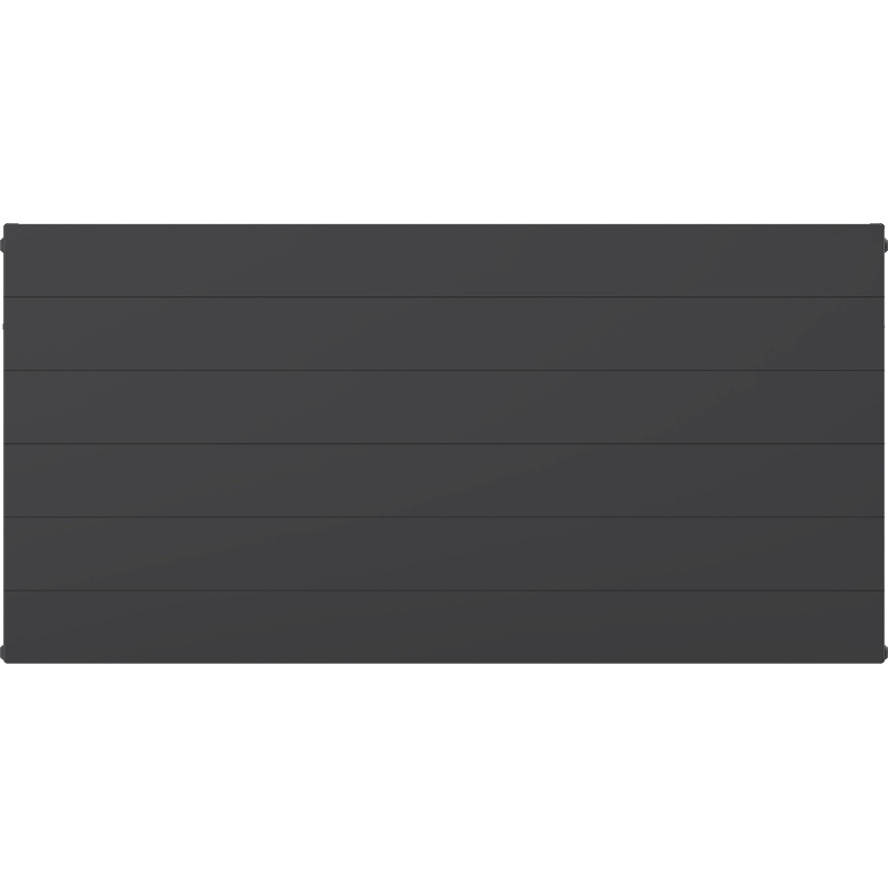 Mexen Line CL33 lapradiátor 600 x 1100 mm, oldalsó csatlakozás, 2421 W, antracit - W433L-060-110-66