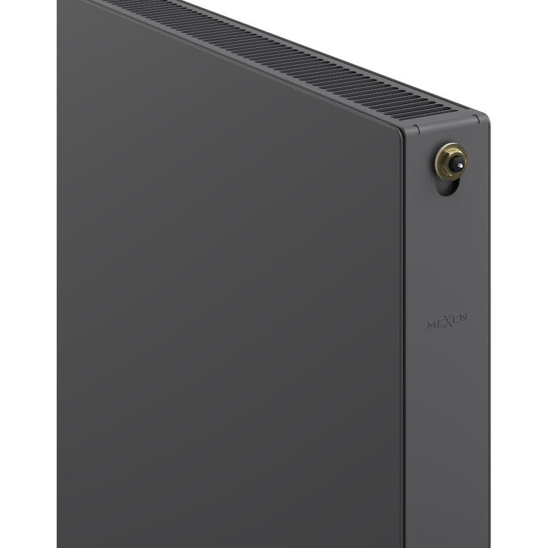 Mexen CVF21 Flat fűtőtest 900 x 1500 mm, alsó csatlakozás, 2384 W, antracit - W621F-090-150-66