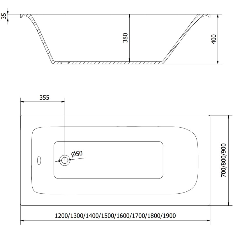 Mexen Vega cadă dreptunghiulară 170 x 70 cm cu carcasă și paravan cu 1 canat 90 cm, transparent, auriu
