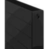 Mexen Line CL22 panelradiátor 400 x 400 mm, oldalsó csatlakozás, 455 W, fekete - W422L-040-040-70