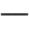 Mexen CVF22 Flat acéllemez radiátor 500 x 500 mm, alsó csatlakozás, 682 W, antracit - W622F-050-050-66
