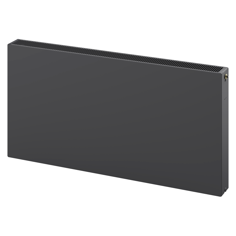 Radiator plat din Mexen Flat CVF22 600 x 1400 mm, conectare de jos, 2215 W, antracit - W622F-060-140-66