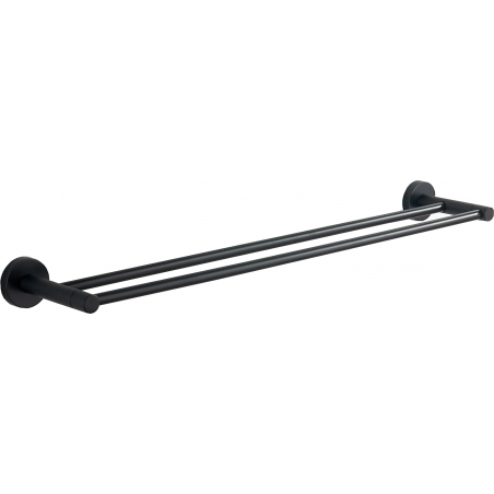 Mexen Remo cuiere dublu pentru prosoape, negru - 7050725-70