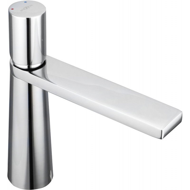 Mexen Nox baterie lavoar, crom - 744200-00