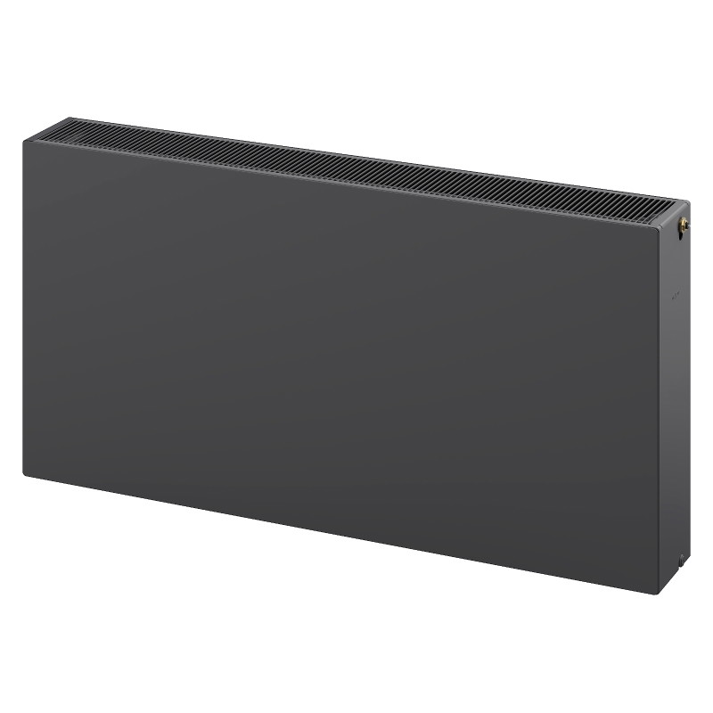 Mexen CVF33 Lapostányér radiátor 400 x 700 mm, alsó csatlakozás, 1107 W, antracit - W633F-040-070-66